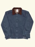 Nudie Jeans Blake Zip Jacket Canvas Blue