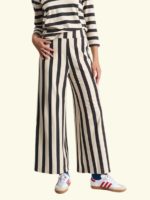 Suite13Lab PALAU STRIPES PANTS – Black and White