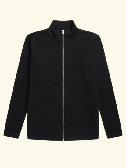 S.N.S. Herning NAVAL full zip | lang lynlås, black void