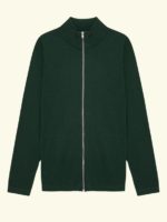 S.N.S. Herning NAVAL full zip | lang lynlås, thunder green