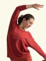 Yogamii Mukha Blouse – økologisk yogatøj  – surya red