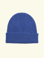 Merino wool beanie – Royal blue