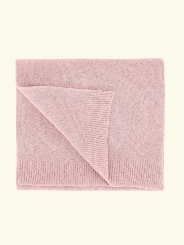 Colorful Standard Merino Wool Scarf Faded Pink