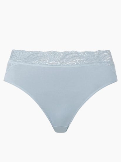 Hanro Cotton Delight Midi Briefs sea breeze