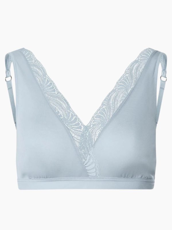 Hanro Cotton Delight Soft Cup Bra sea breeze